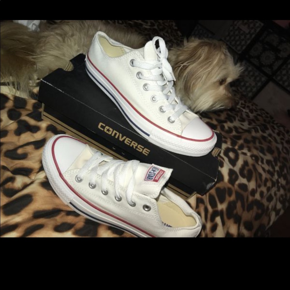 WHITE CONVERSE ALL STAR